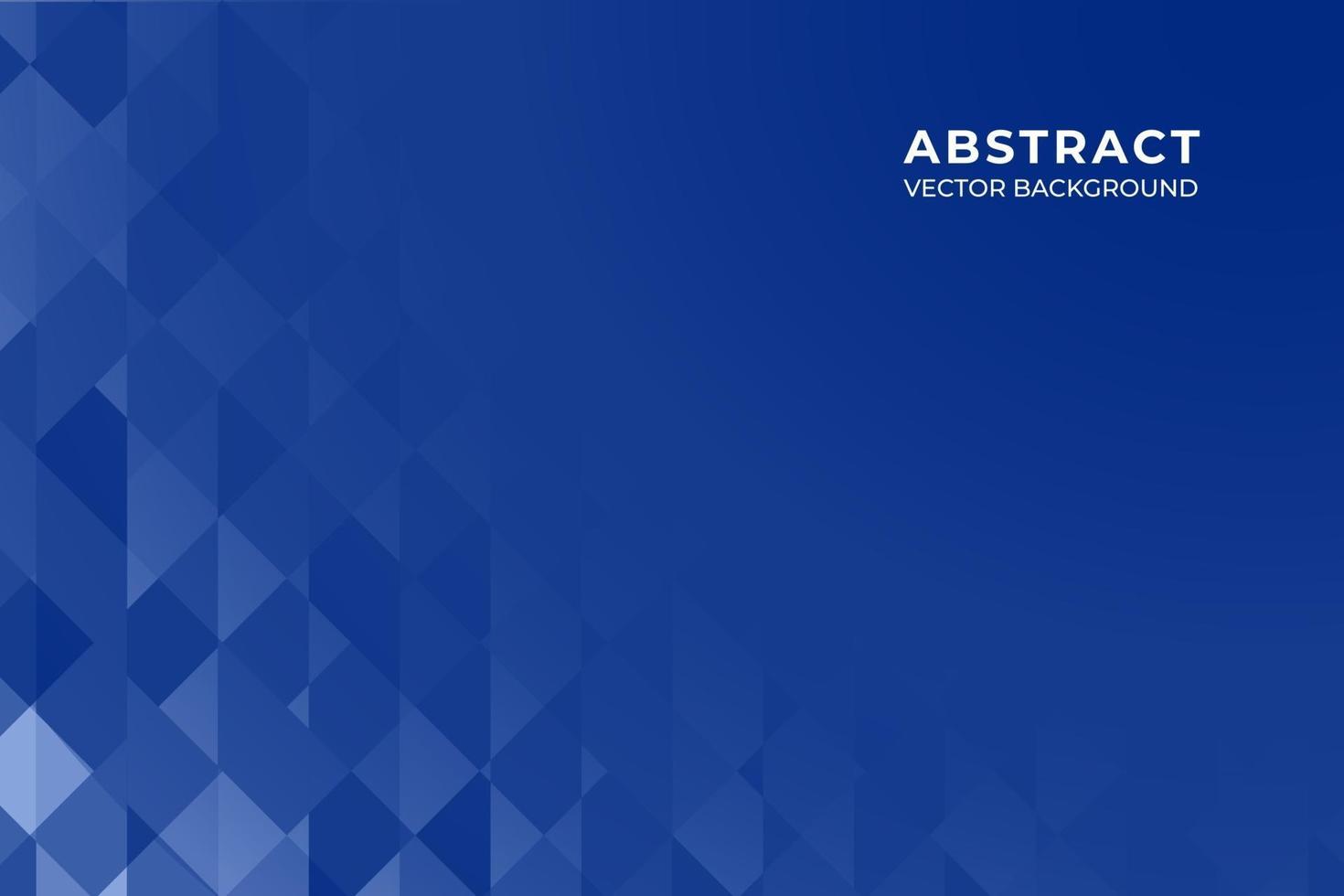 Blue geometric absctract vector background.