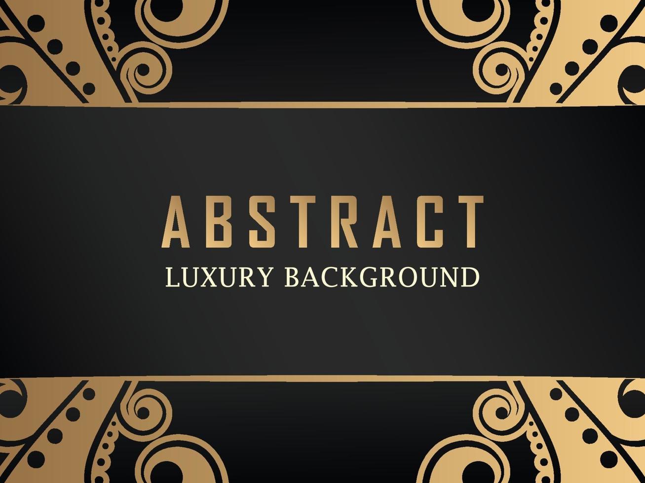 Abstract Luxury Ornamental background vector