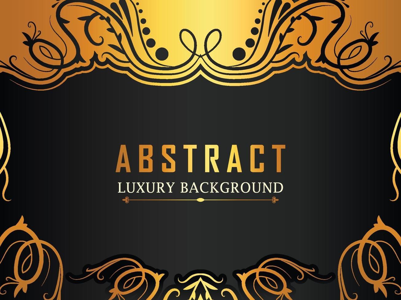 Abstract Luxury Ornamental background vector