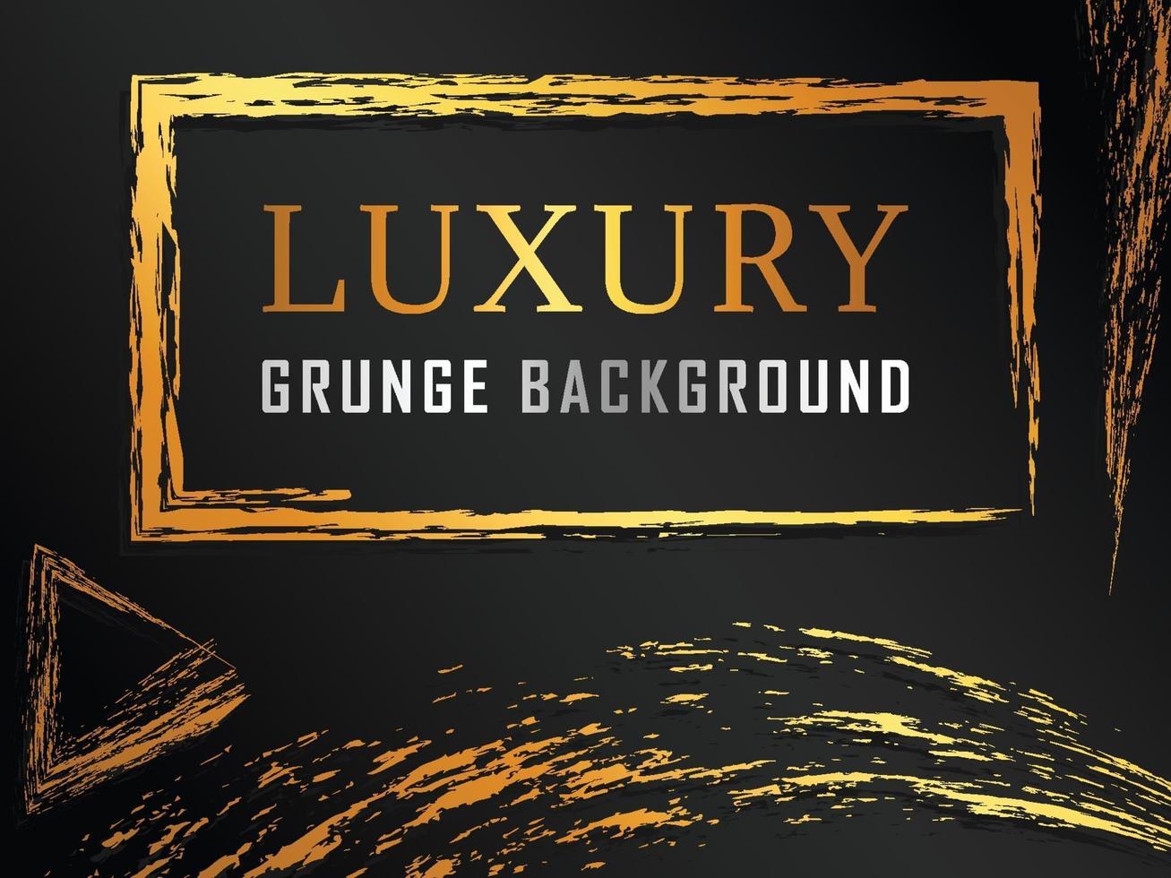 abstract gold grunge background vector