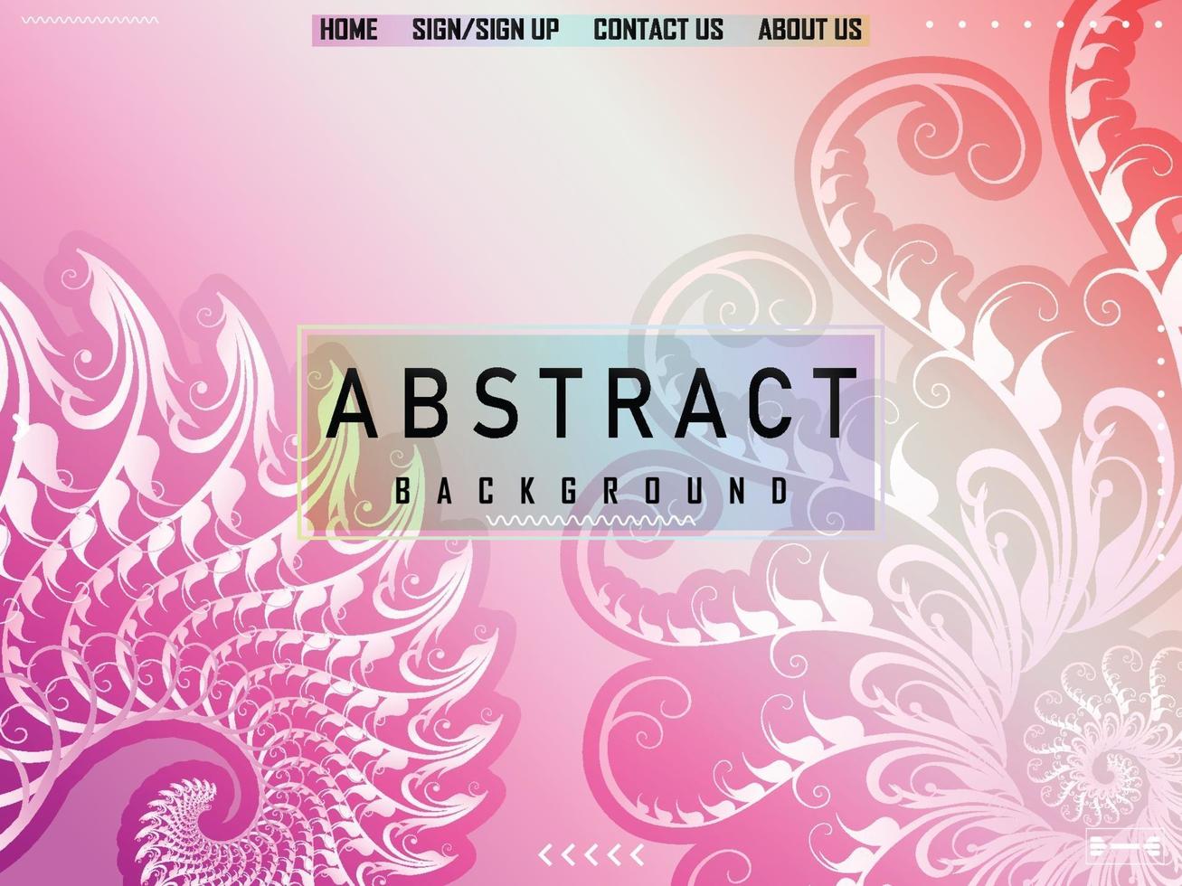 Abstract Spring Color Gradient Background vector