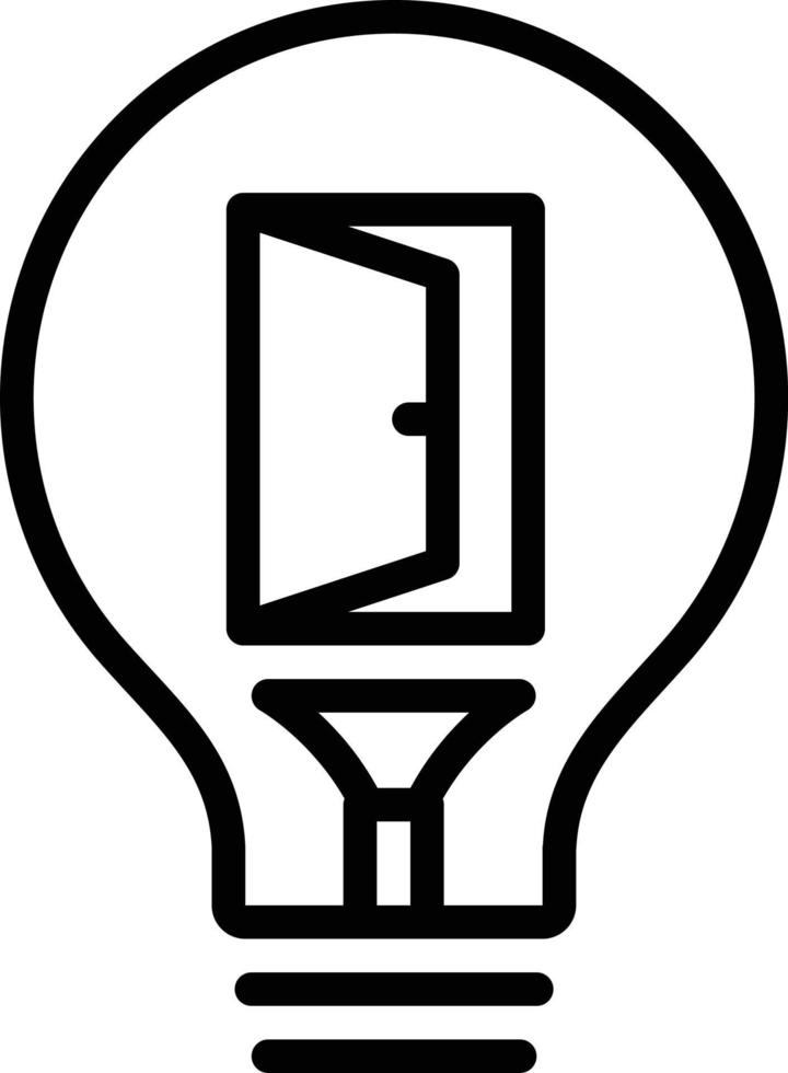 Line icon for opportunity vector