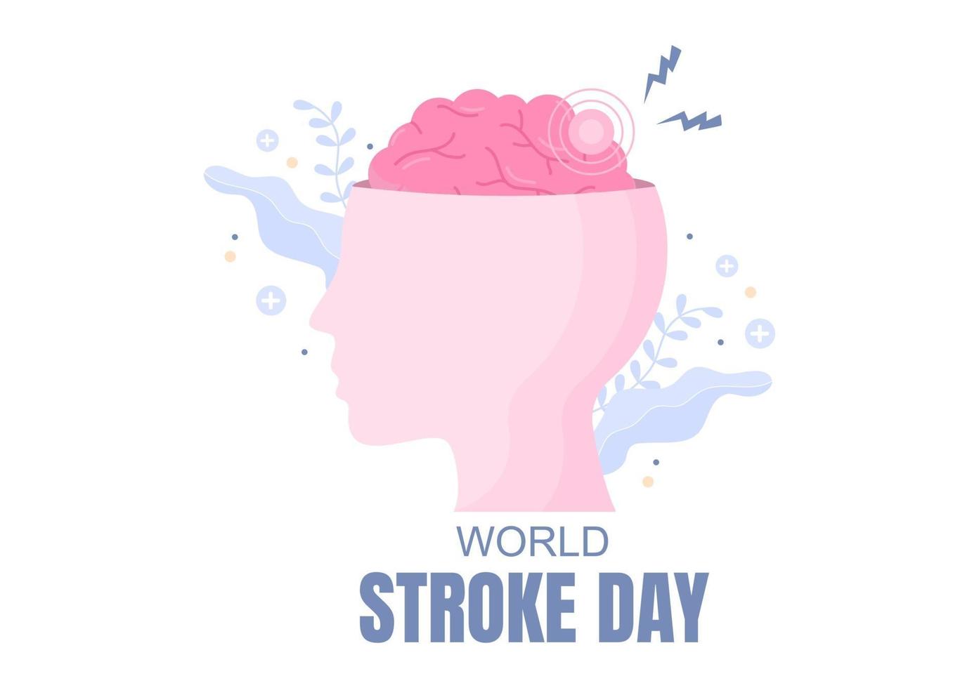 World Stroke Day Vector illustration
