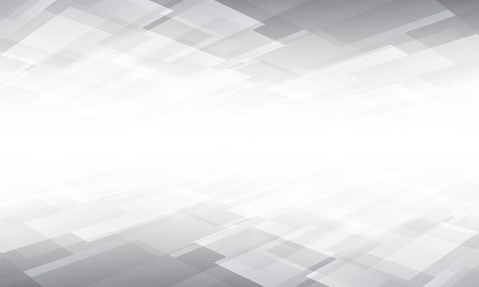 Abstract white mosaic creative technology futuristic background vector