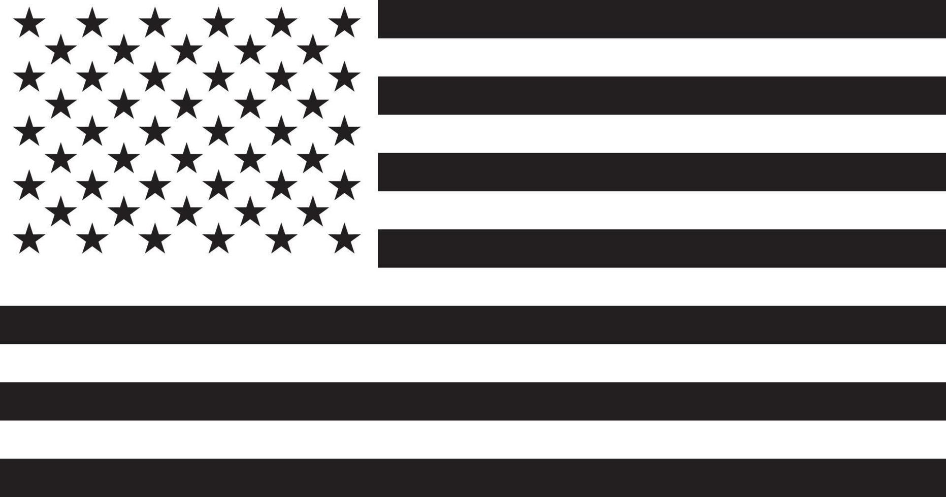 bandera de estados unidos de américa vector