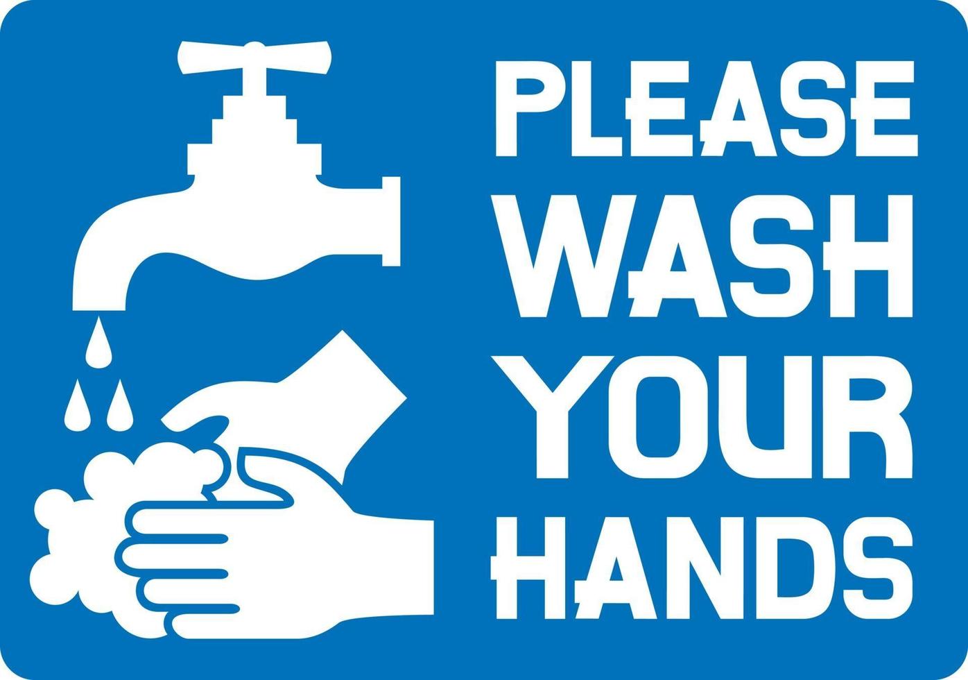 Wash Your Hands vector