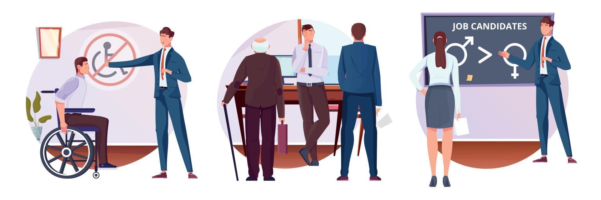 Discrimination Flat Composition vector