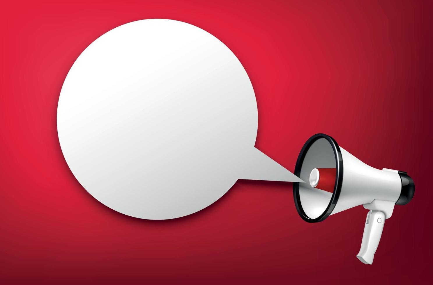 Loudspeaker Background Illustration vector