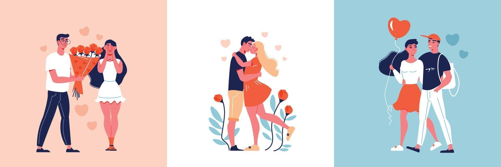 Love Date Design Concept vector