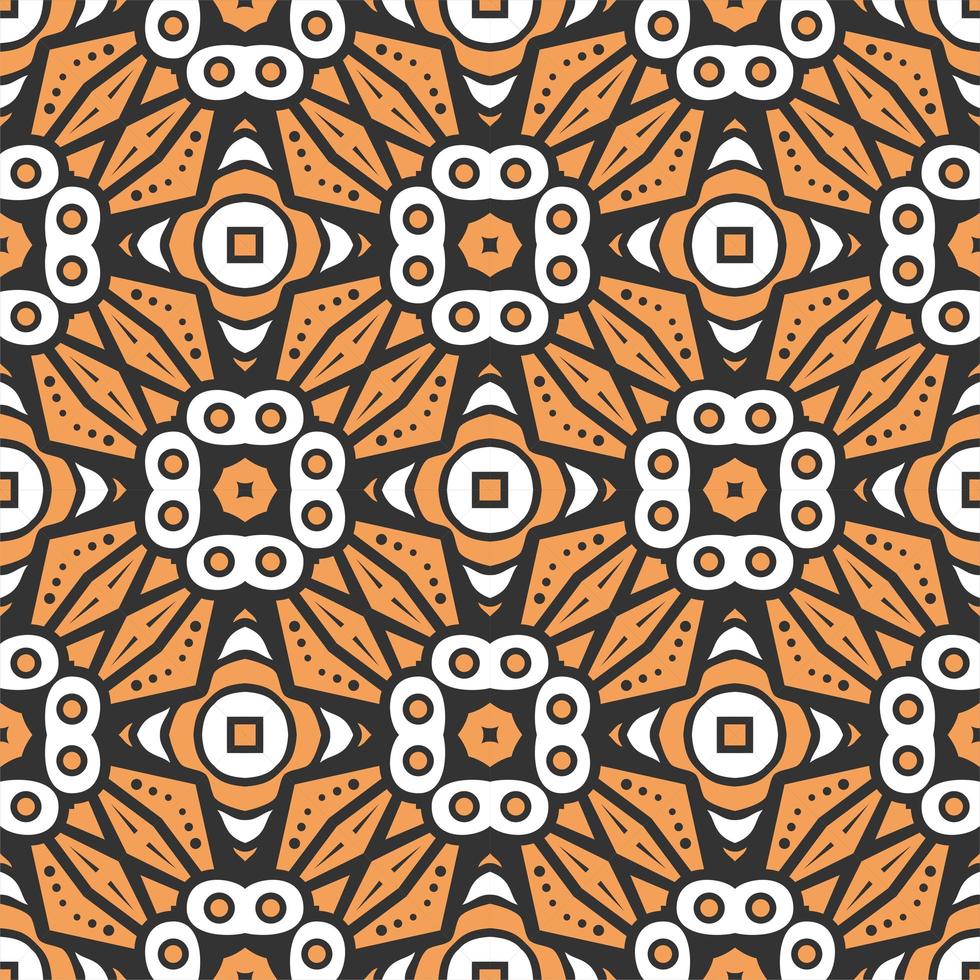 Luxury seamless ornament. Abstract pattern shape design vector