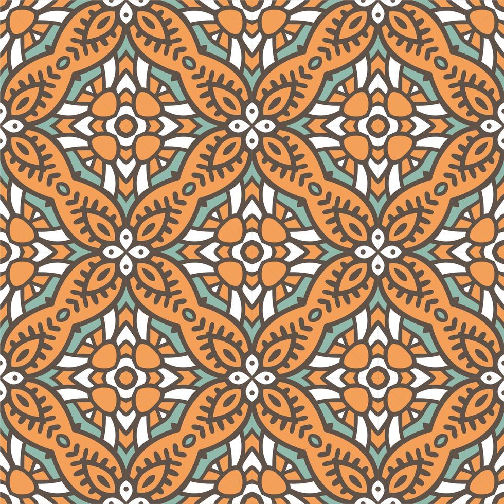 Luxury seamless ornament. Abstract pattern shape design vector