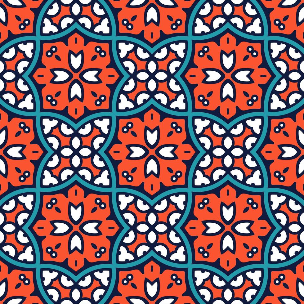 Luxury seamless ornament. Abstract pattern shape design vector