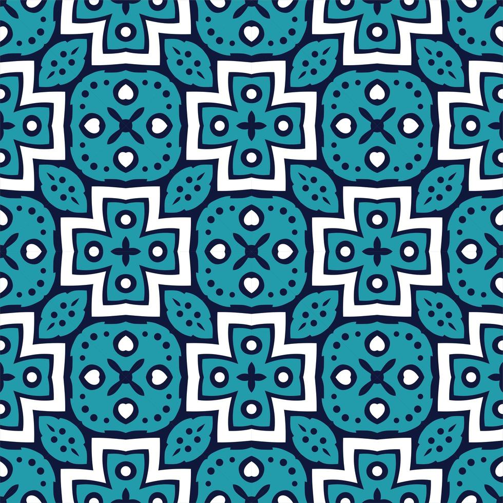 Luxury seamless ornament. Abstract pattern shape design vector