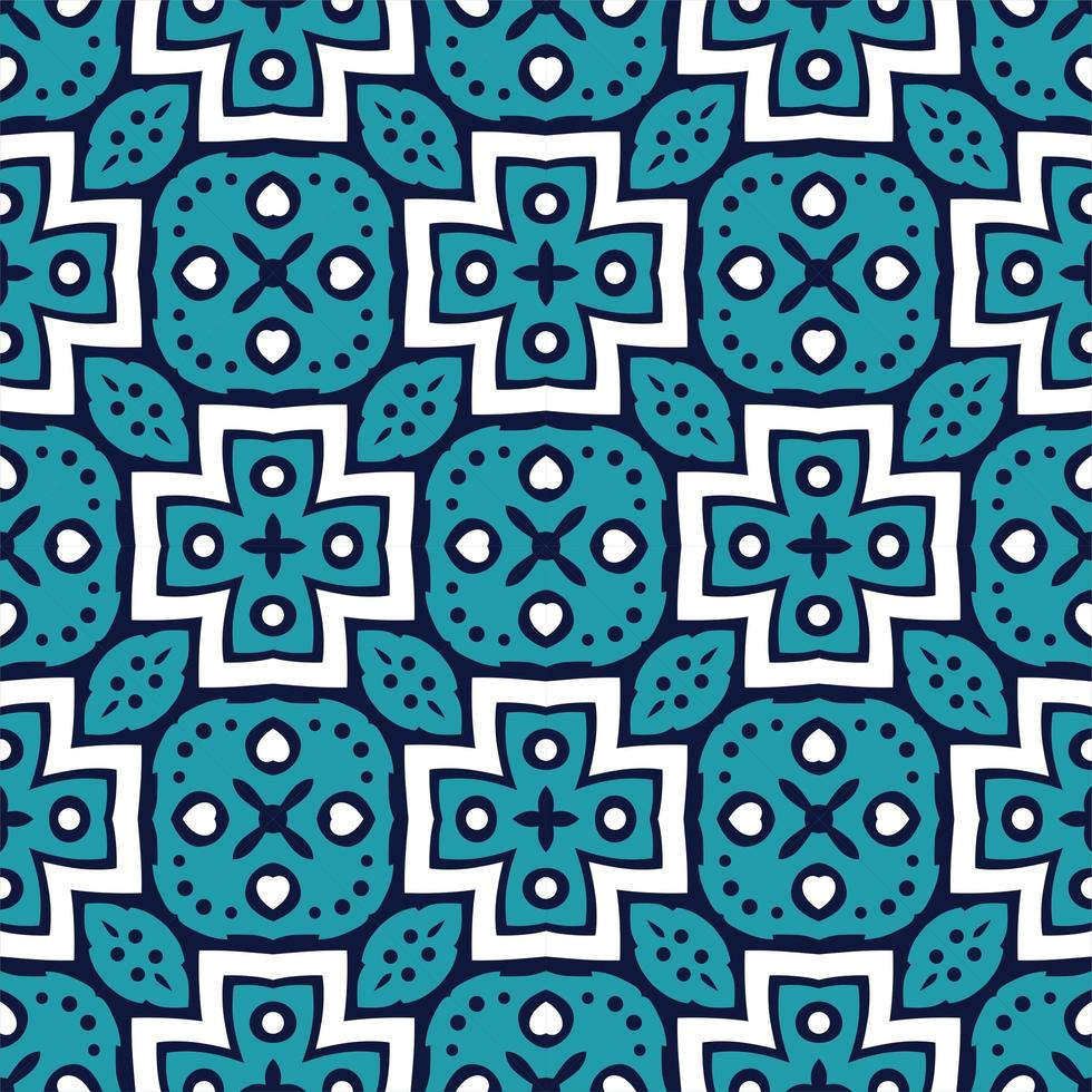 Luxury seamless ornament. Abstract pattern shape design vector