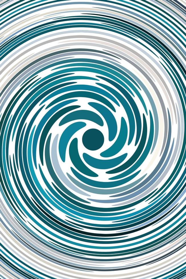 Swirl retro background vector