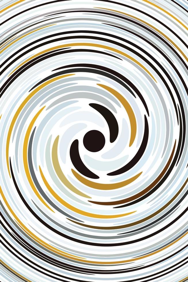 Swirl retro background vector