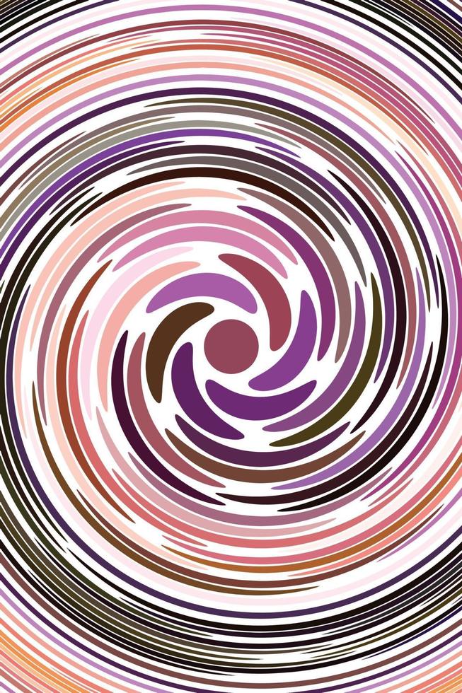 Swirl retro background vector