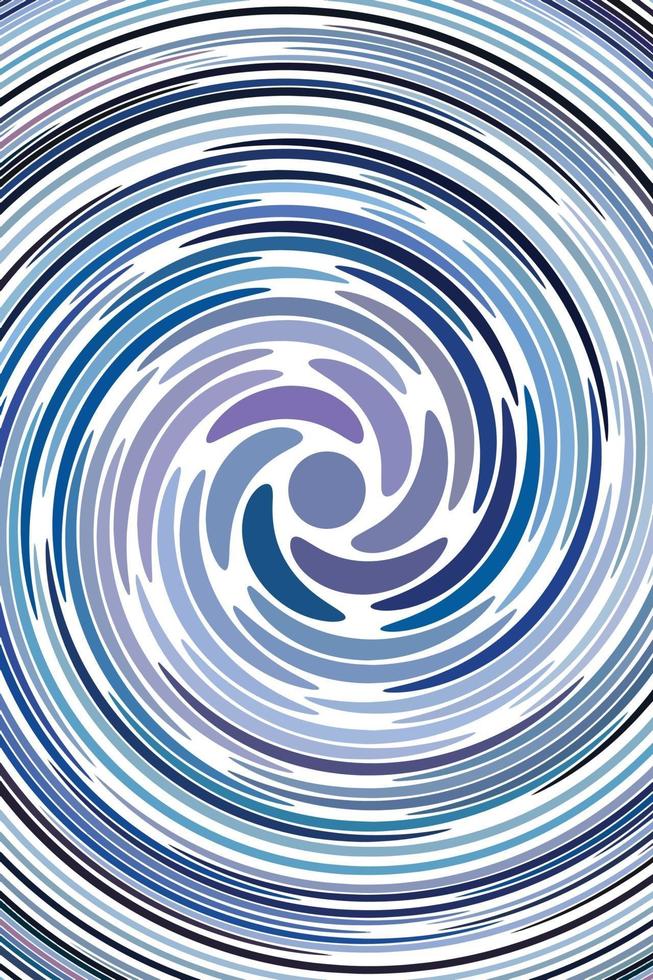 Swirl retro background vector