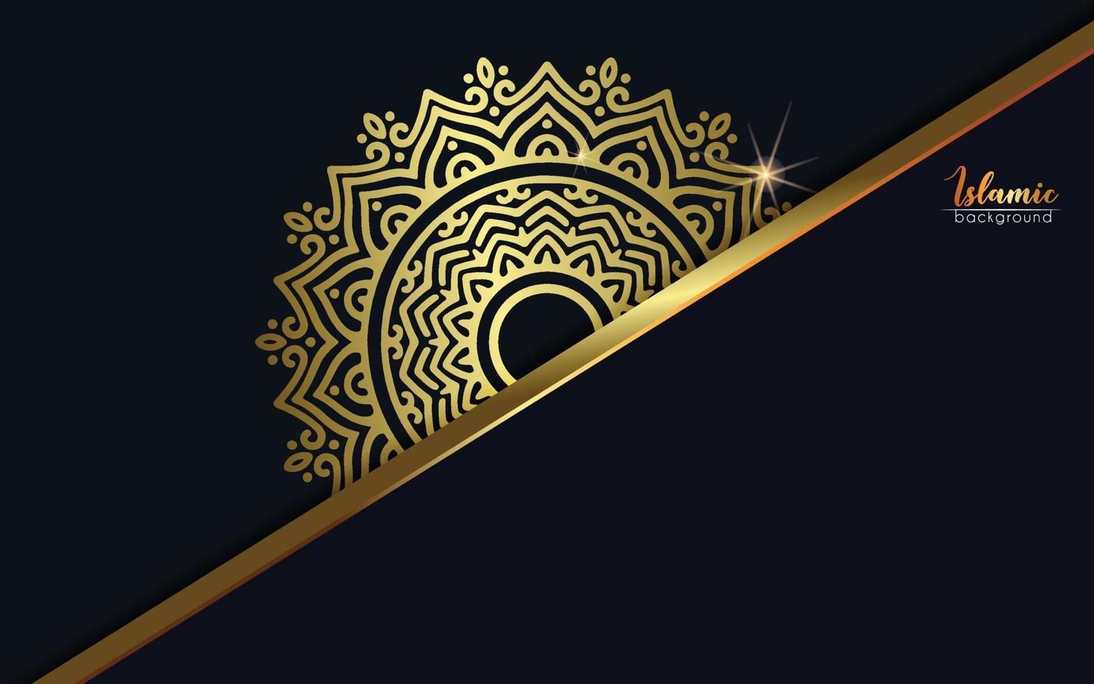 Luxury mandala background vector