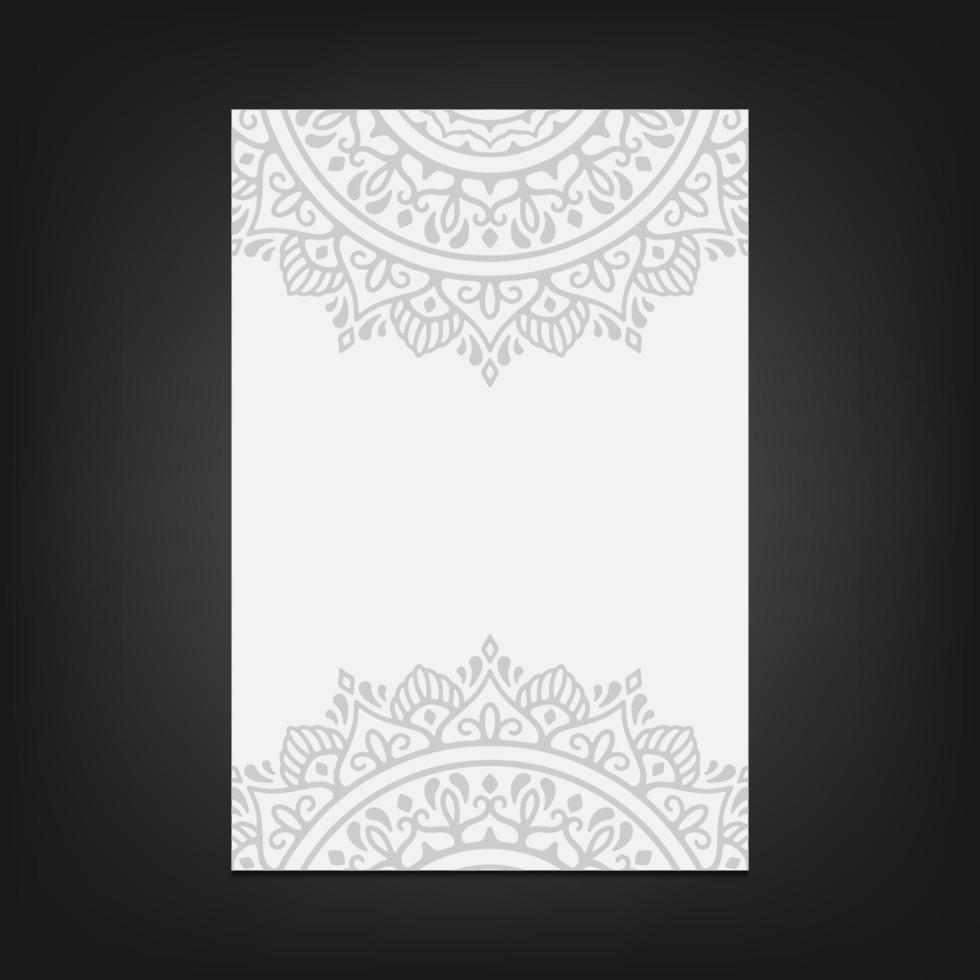 Luxury ornamental mandala background vector