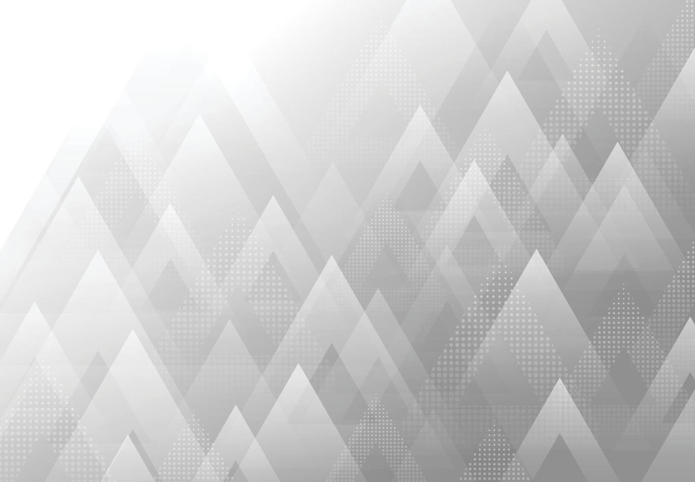 Abstract triangle pattern design of technology artwork background. vector