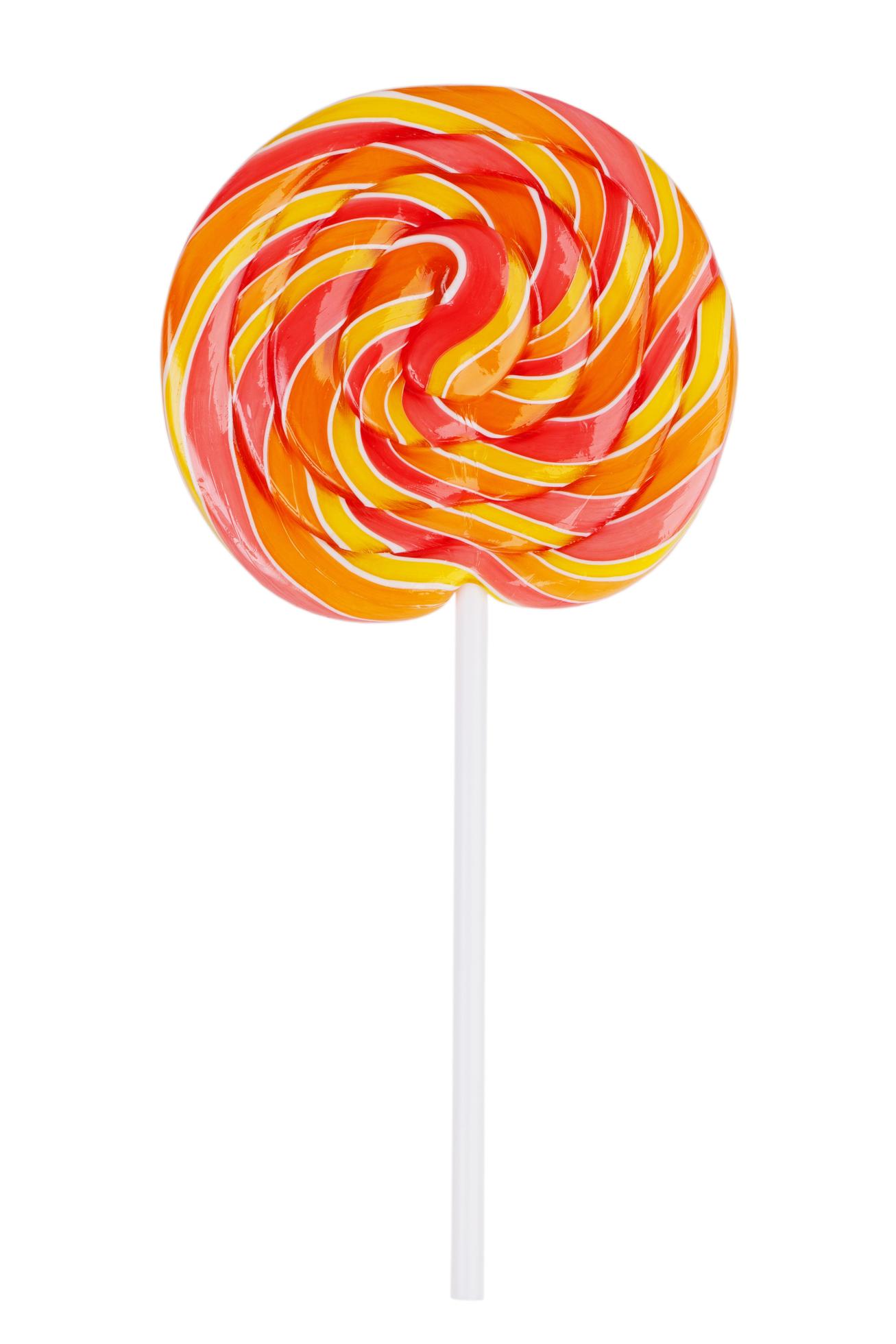Round lollipop on a white background 3425813 Stock Photo at Vecteezy