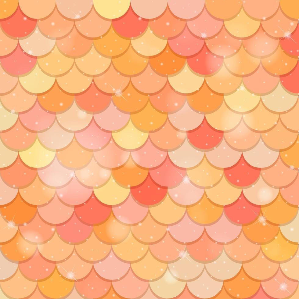 Fish scale seamless pattern background vector