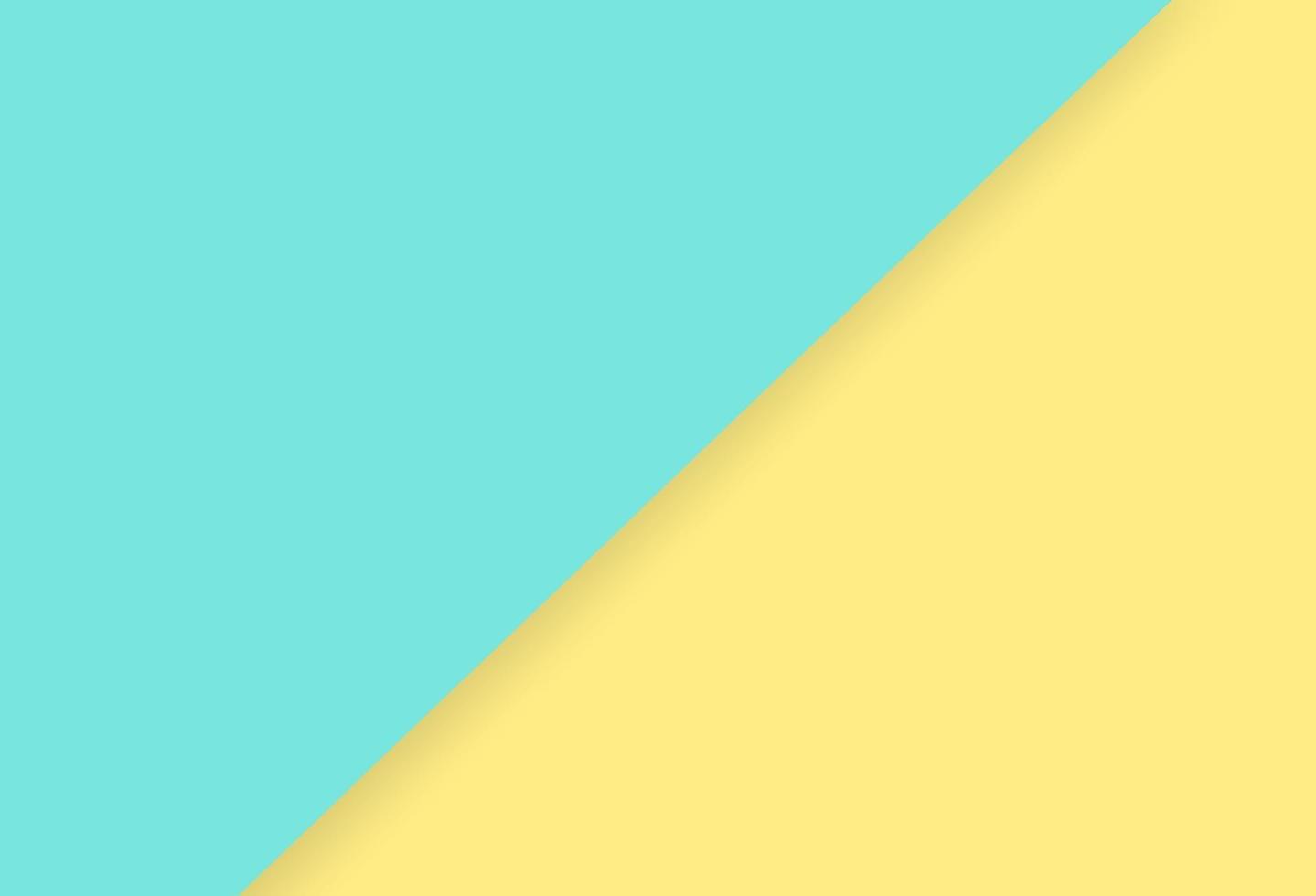 Colorful yellow and green mint, overlap layer background. vector