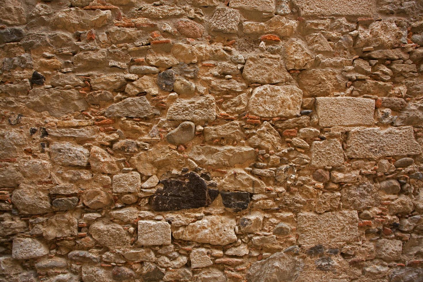 Old stone wall photo