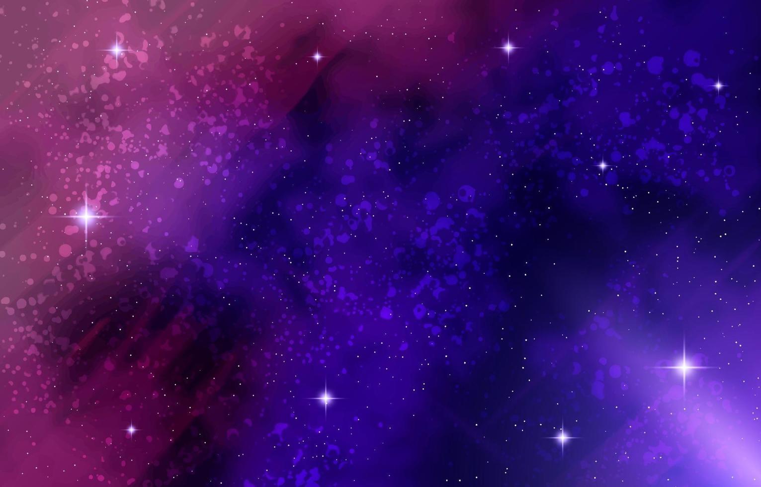 Galaxy Colorful Background vector