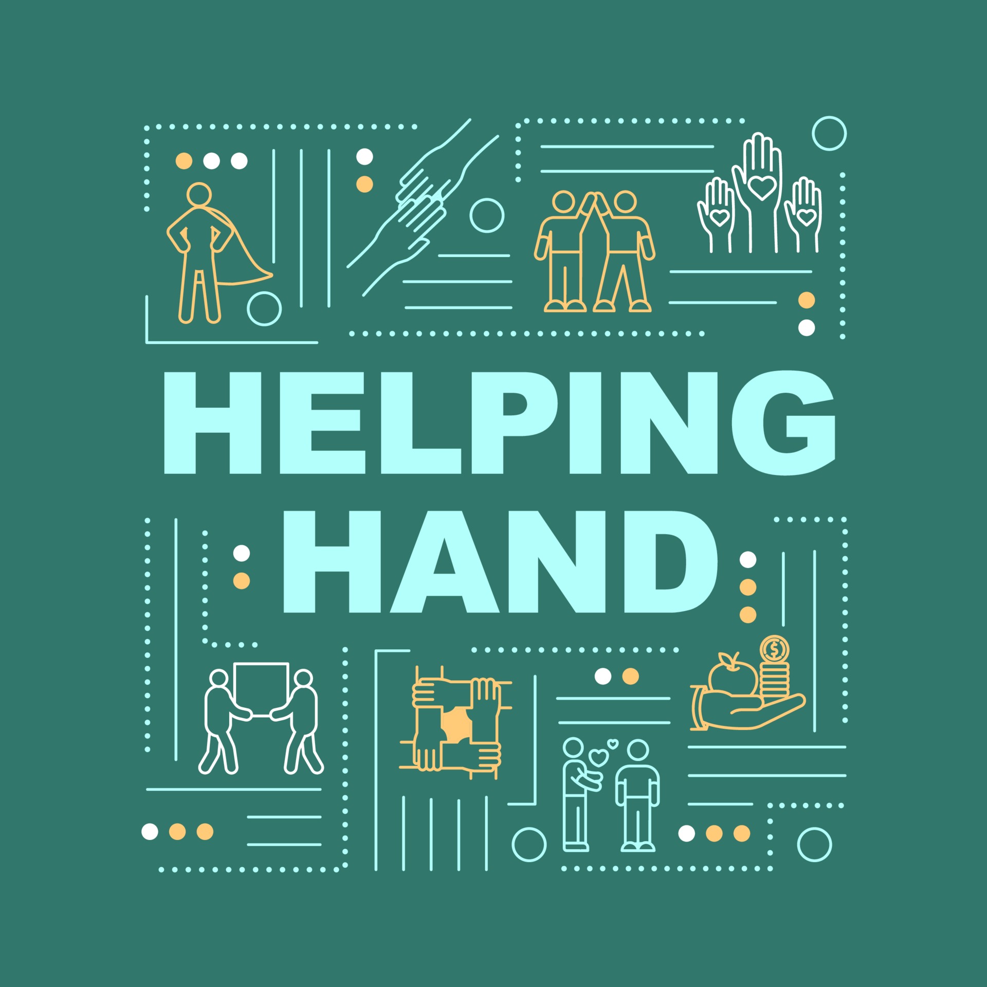 Friendly support word concepts banner 3427708 Vector Art at Vecteezy