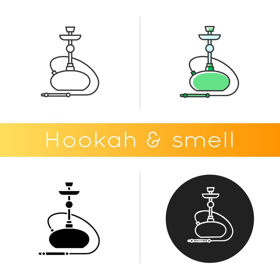 Hookah vector icon