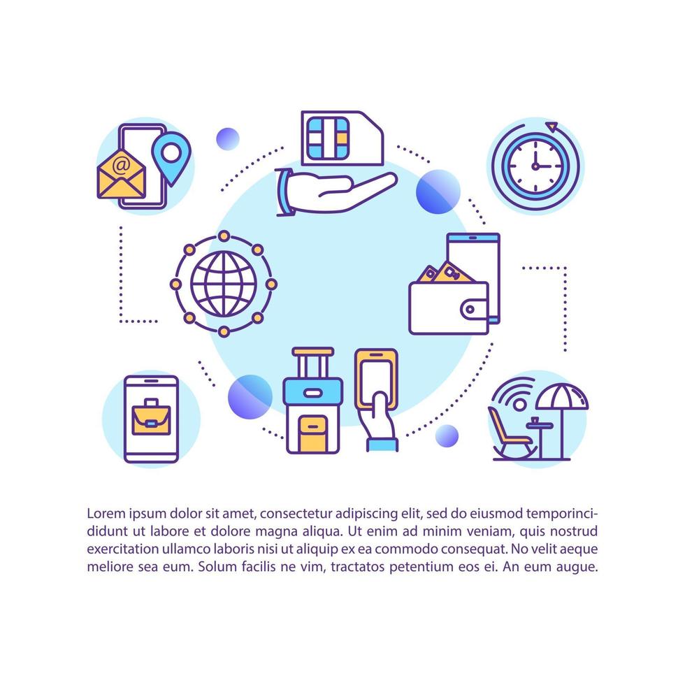 Wi-fi connection concept icon with text vector