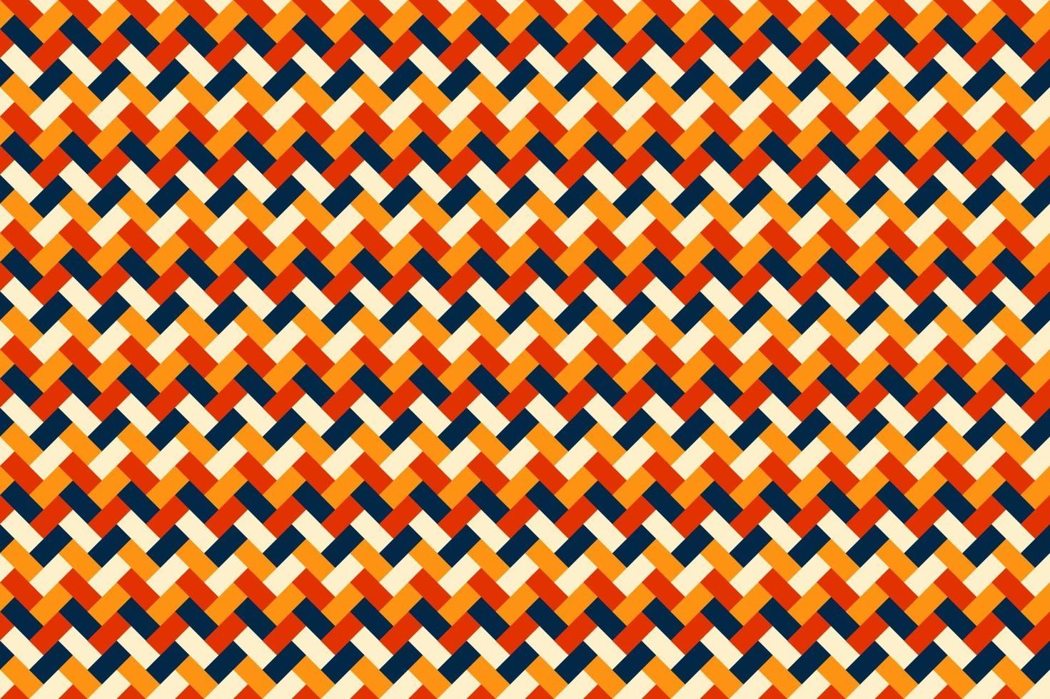 Seamless pattern rectangles weave background and texture vector