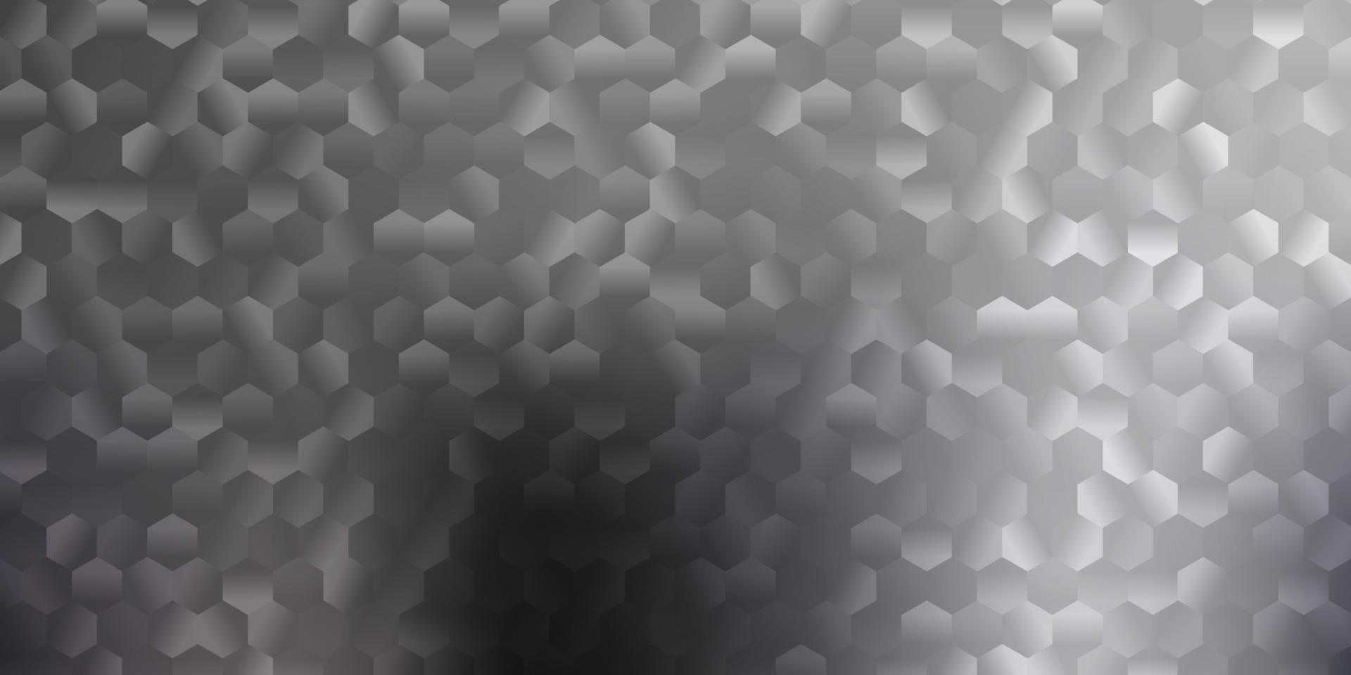 Light gray vector backdrop with a batch of hexagons.
