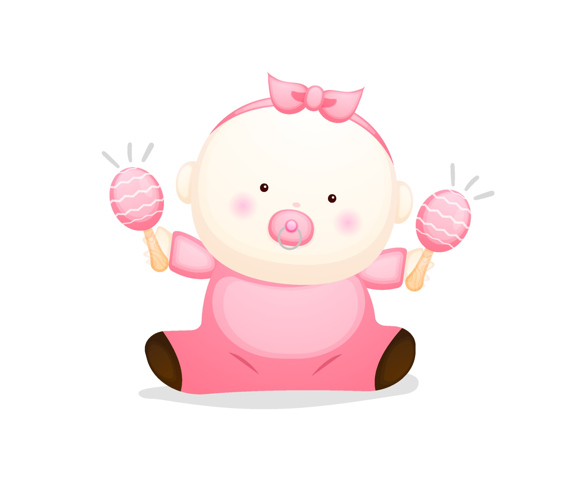 Cute baby girl cartoon character. Baby concept illustration 3428566 Vector Art at Vecteezy Cute baby girl cartoon character. Baby concept illustration 3428566 Vector Art at Vecteezy