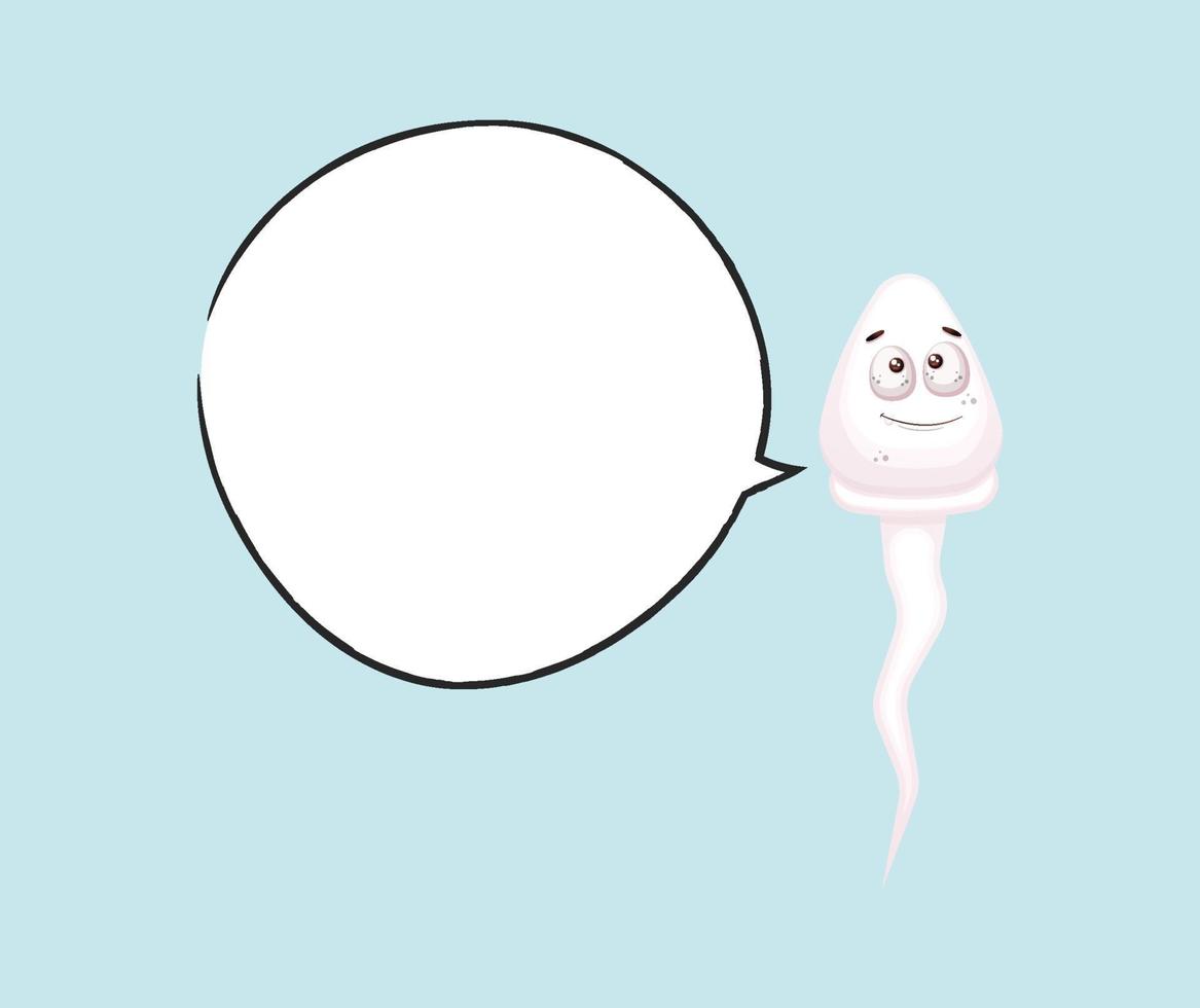 Cute funny sperm character with speech bubble text box Premium Vector 3428639 Vector Art at Vecteezy Cute funny sperm character with speech bubble text box Premium Vector 3428639 Vector Art at Vecteezy
