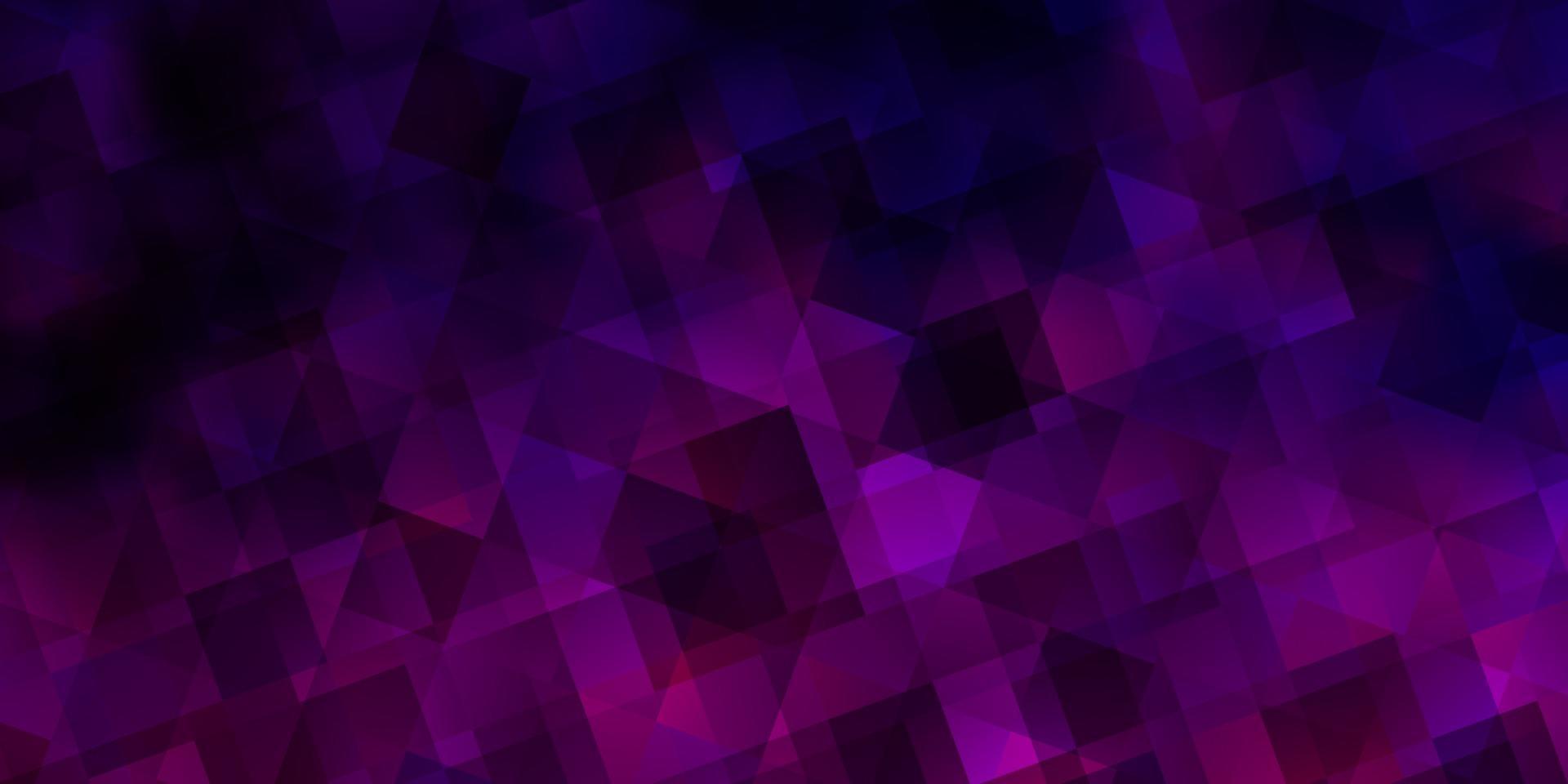 Light Purple, Pink vector background with polygonal style.