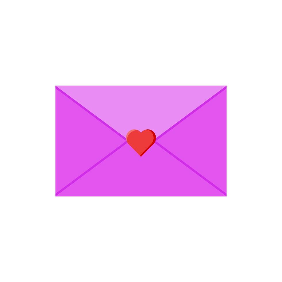Envelope Love vector