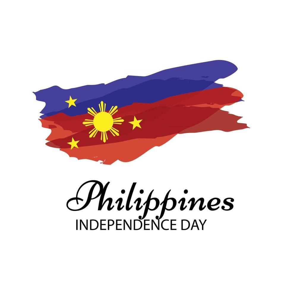 Día de la Independencia de Filipinas vector