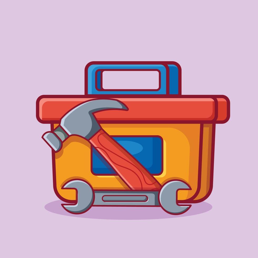 Automotive tool box character cartoon Stock Vector Image & Art - Alamy