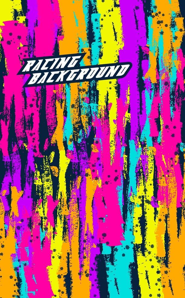 Abstract geometric background for sports, t-shirt, racing car livery. vector