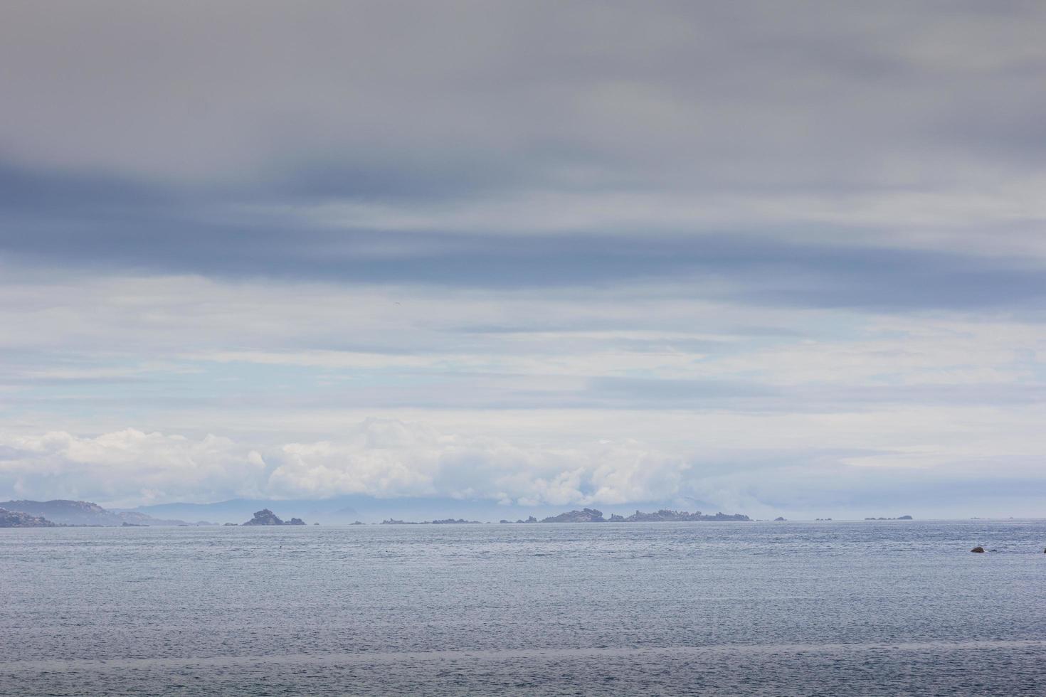 Cloudy day in the Atlantic Ocean, tranquility, reflection photo