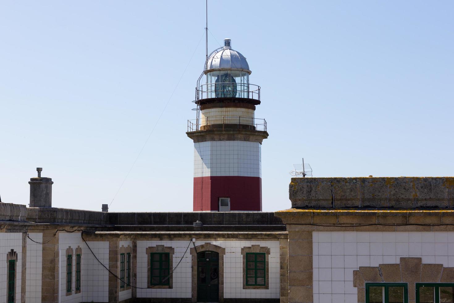 faro en galicia, españa foto