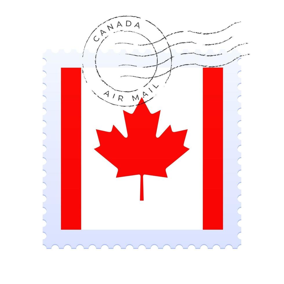 canada postage mark 3431736 Vector Art at Vecteezy