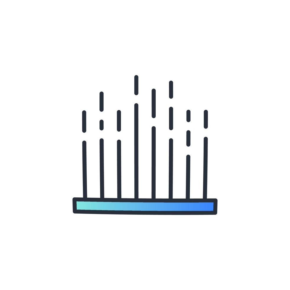 music beat icon vector