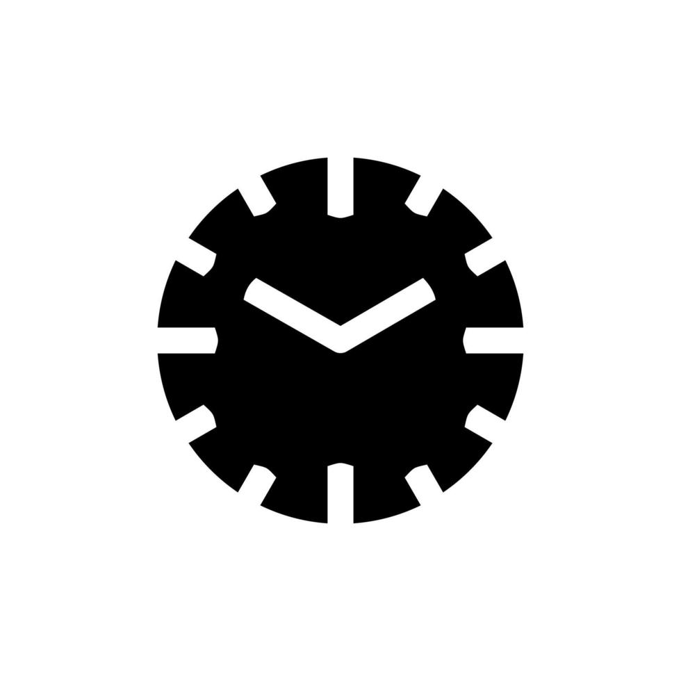 icono de reloj de tiempo vector
