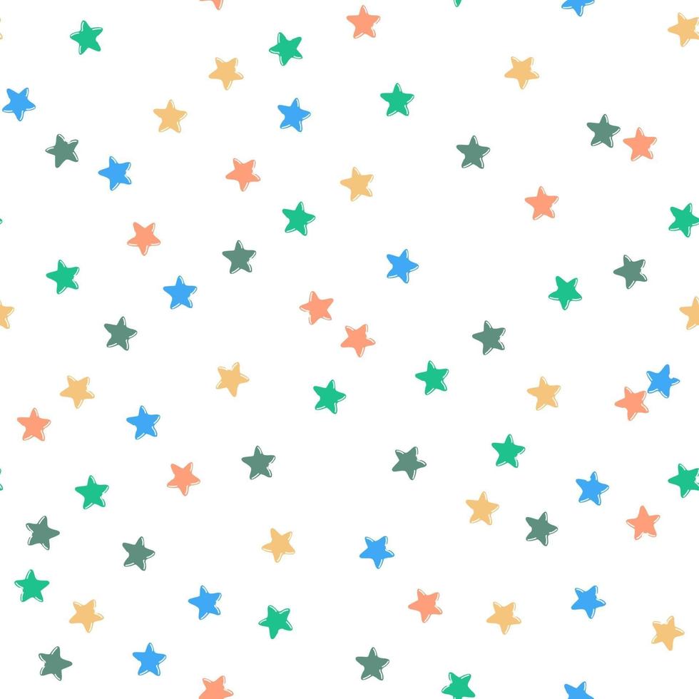 Fondo transparente colorido moderno con forma de estrella vector