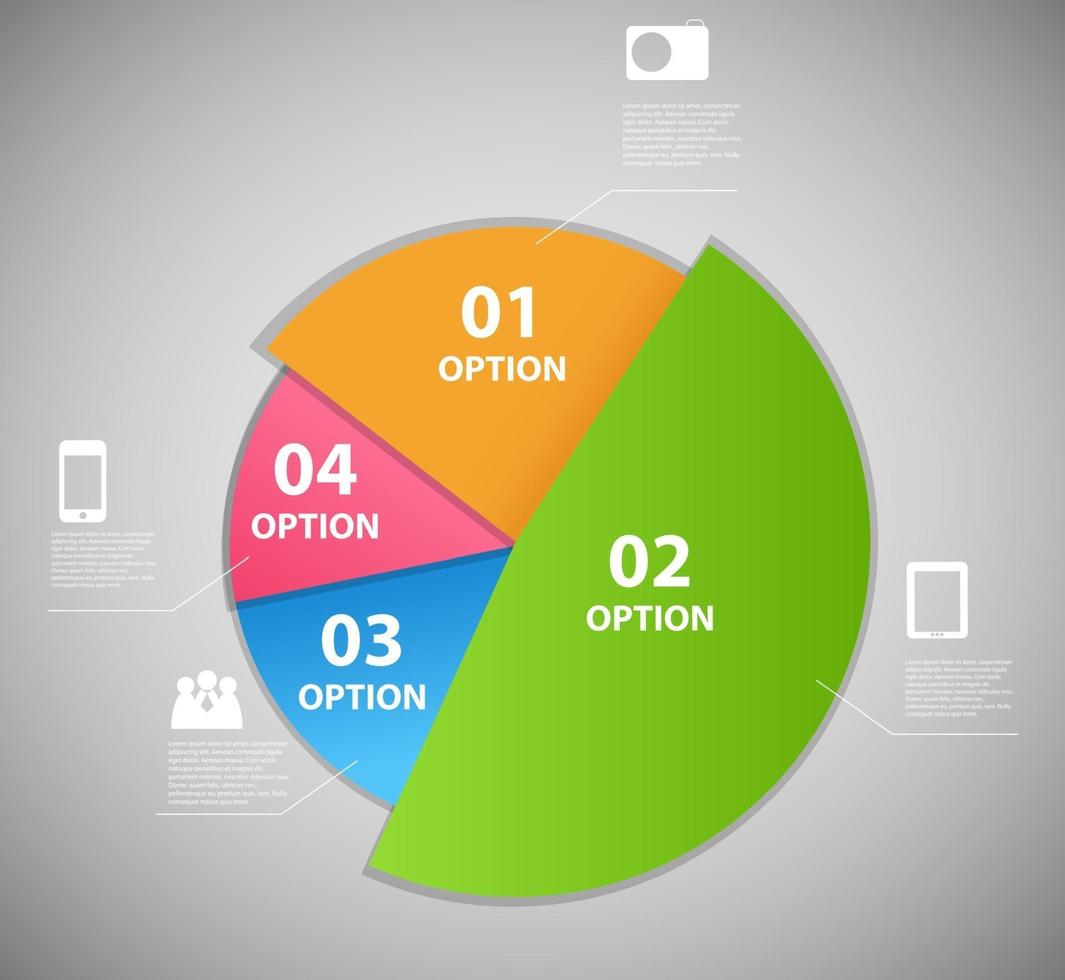 Infographic template design vector illustration