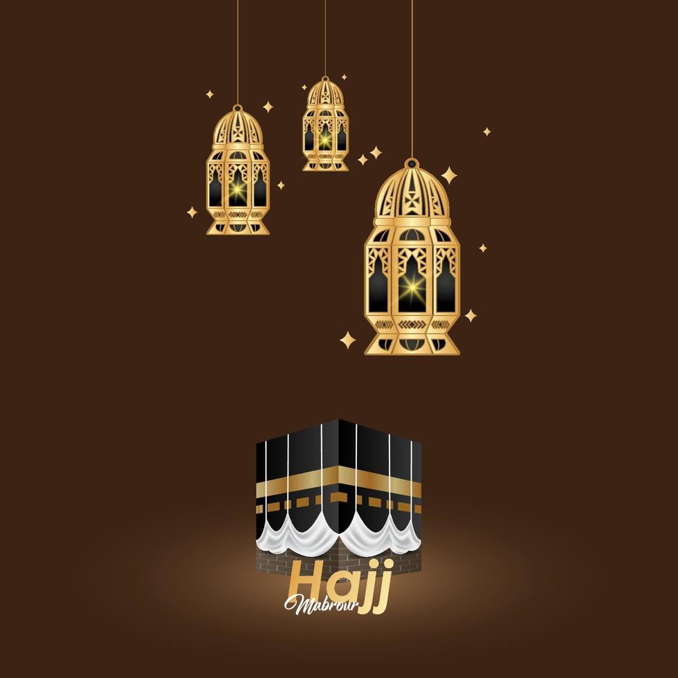 Hajj Mabrour Design Background vector